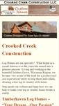 Mobile Screenshot of crookedcreekconstruction.com
