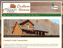 Tablet Screenshot of crookedcreekconstruction.com